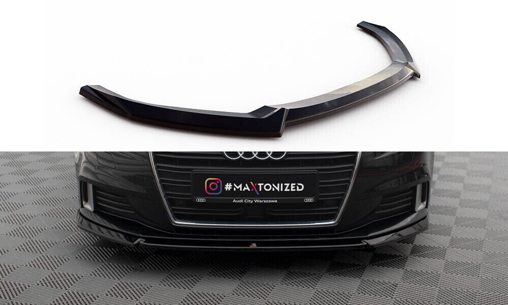 Audi A3 8V Sportback Facelift Frontspoiler - Frontlippe V.2 Maxton Design